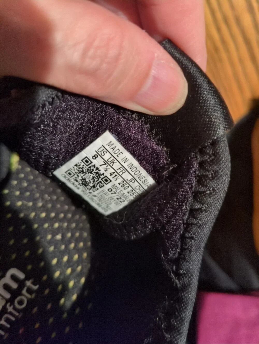 Adidas cloud foam comfort lace up sneakers